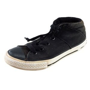Converse All Star Black Fabric Casual Shoes Toddler Boys Sz 13‎